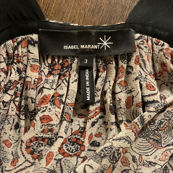 Isabel Marrant Silk Tunic Blouse Size 3 - Picture 12 of 14
